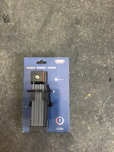 ABUS Bordo uGrip Folding Lock with Key 80cm 2.6’ 5mm Black