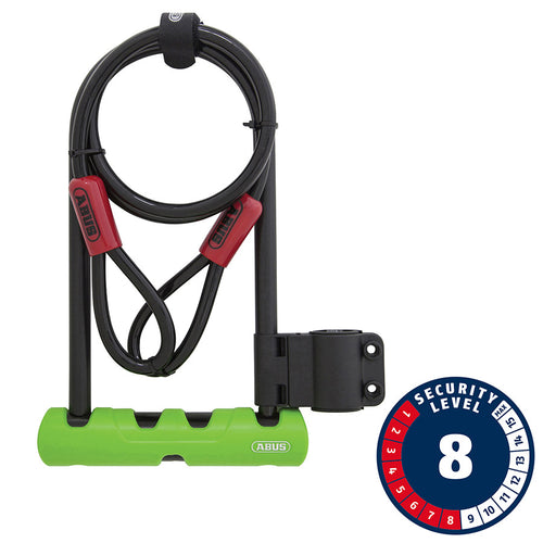 ABUS Ultra 410+ Cobra Loop U-Lock with key