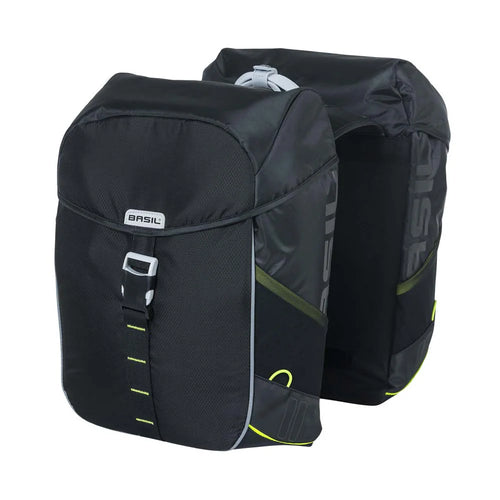 BASIL Miles Double Bag 35L Black