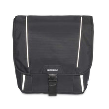Load image into Gallery viewer, BASIL Sport Double Pannier Black 32L