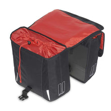 Load image into Gallery viewer, BASIL Sport Double Pannier Black 32L
