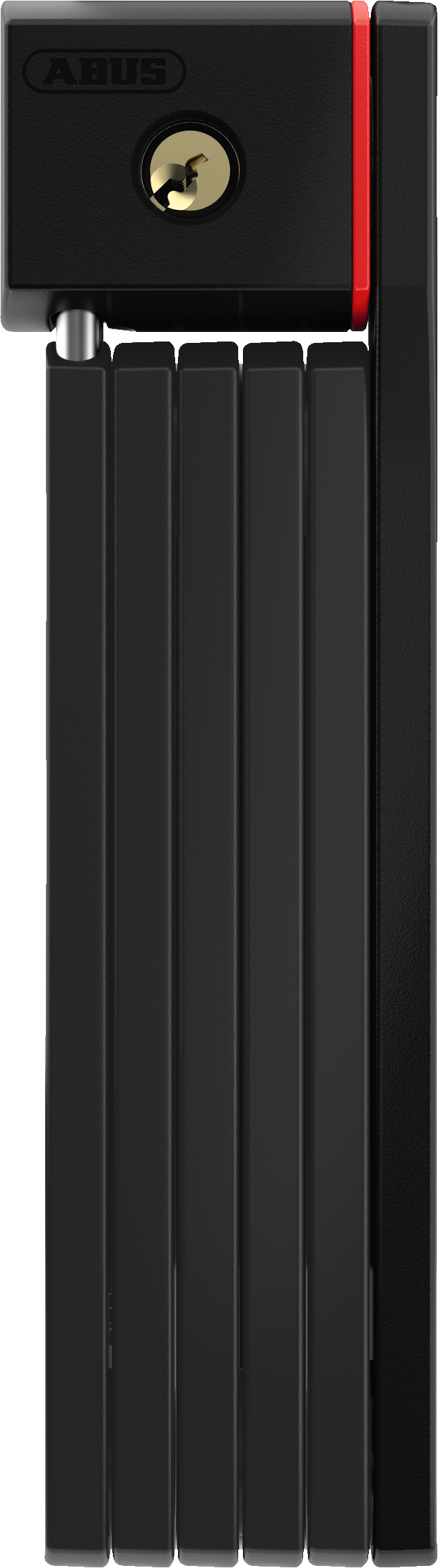 ABUS Bordo uGrip Folding Lock with Key 80cm 2.6’ 5mm Black