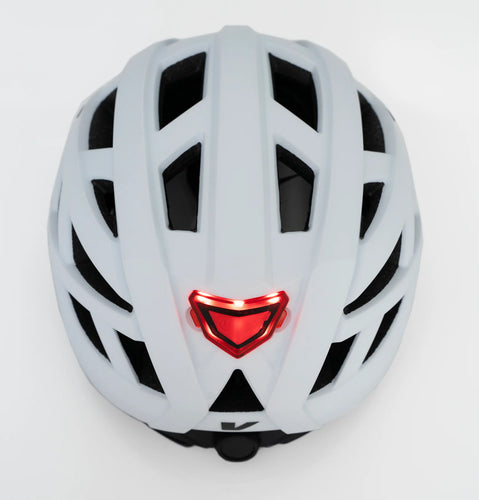 VELEC V Helmet w Rear Light - White