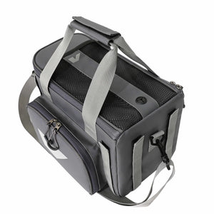 VELEC Black Trunk Bag w Side pockets