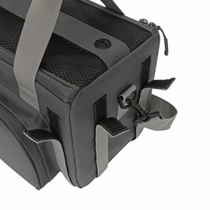 VELEC Black Trunk Bag w Side pockets