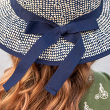 Load image into Gallery viewer, BIKE PRETTY Hat Shibori Blue COVER ONLY