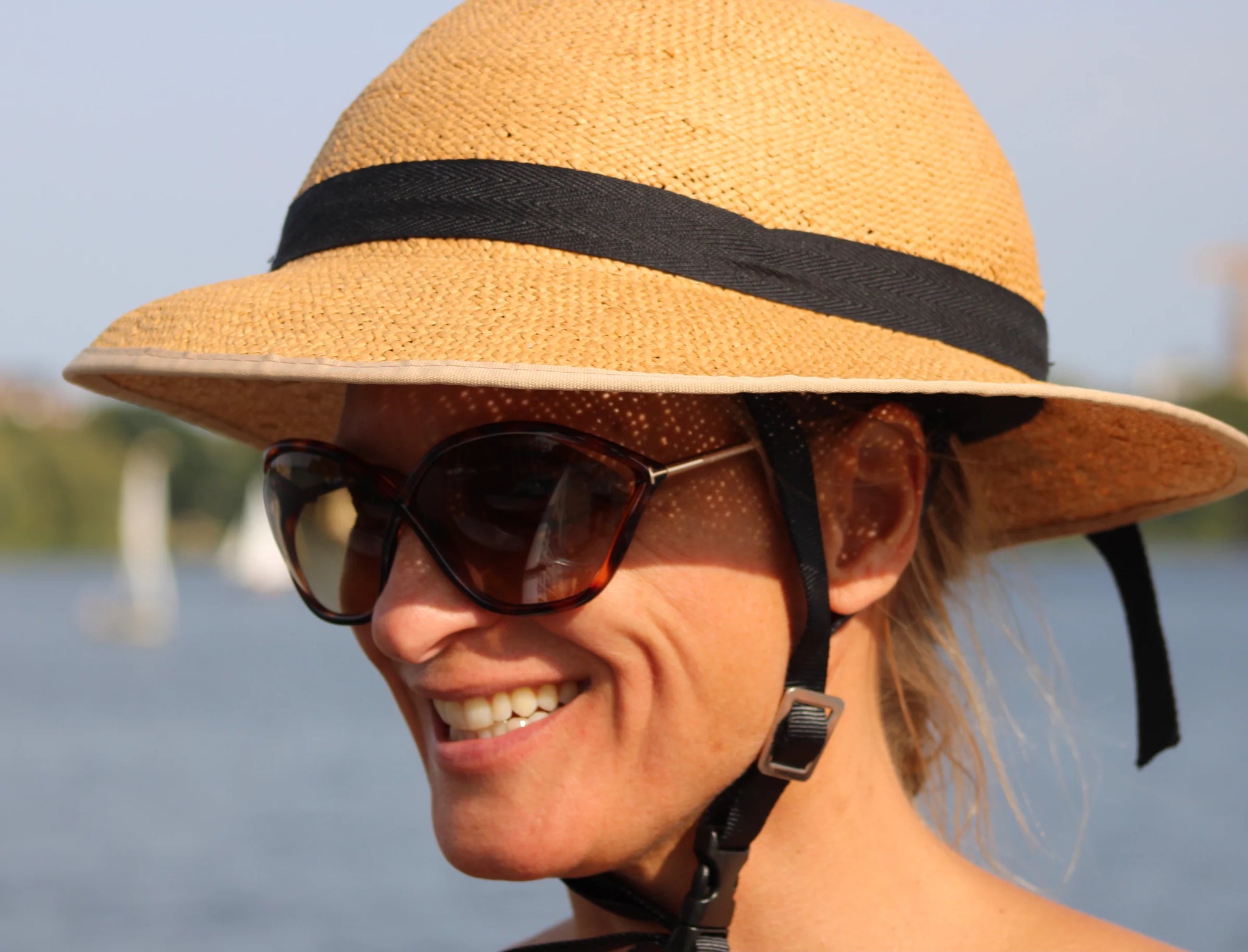 Bike Pretty Straw Hat COVER ONLY