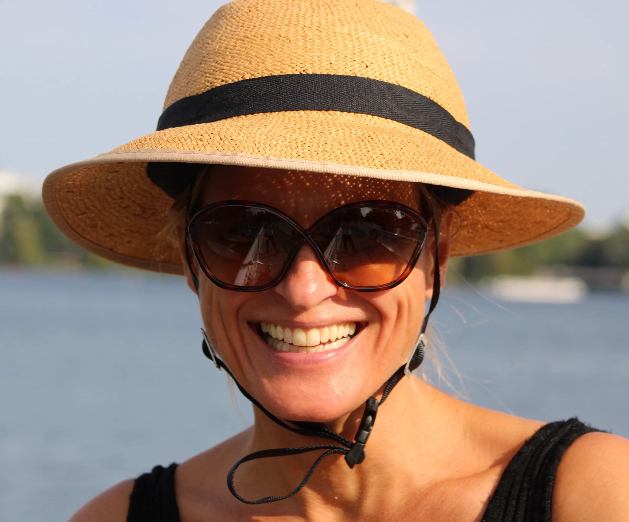 Bike pretty straw 2025 hat