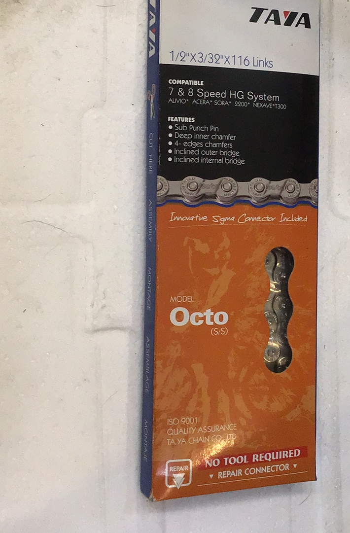 Chain tb-600ar taya 7/8 speed anti rust