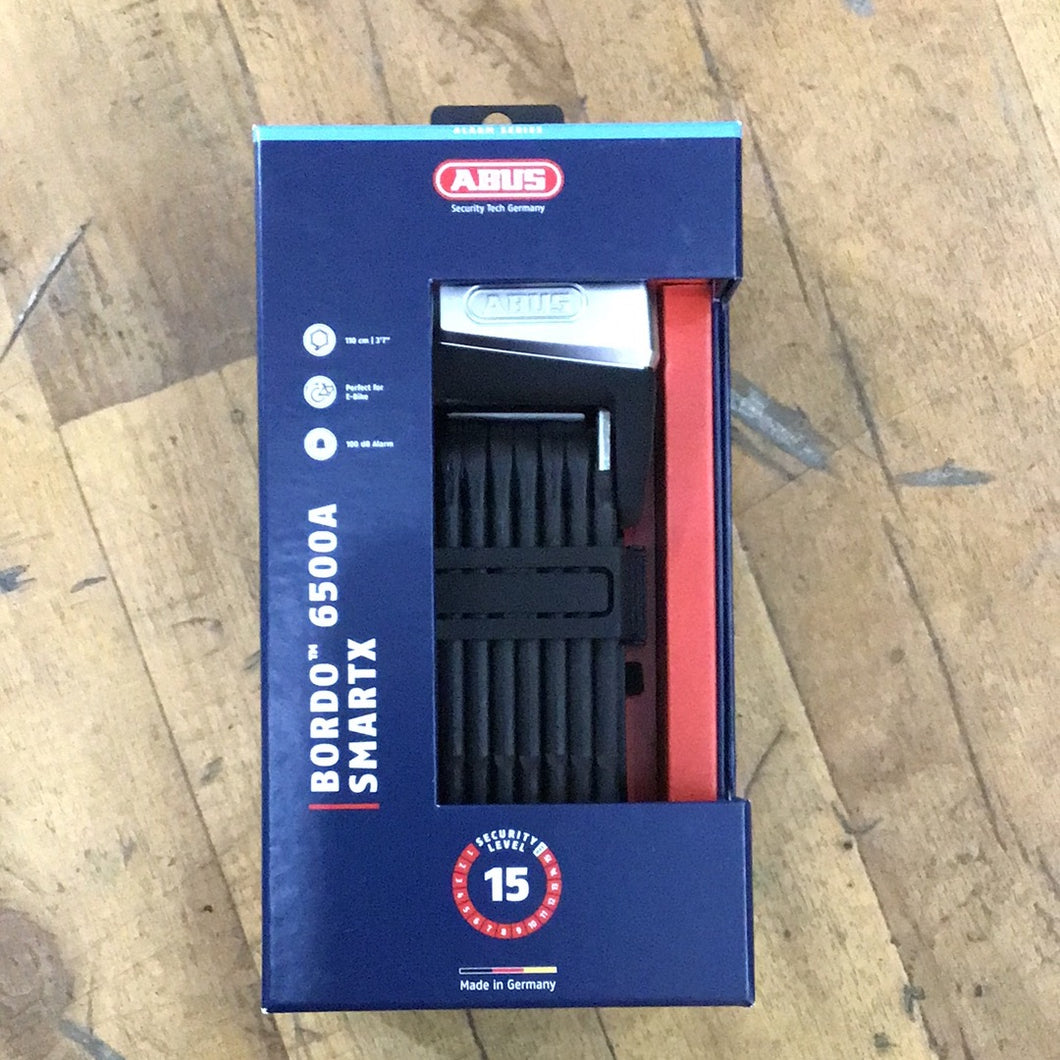 Abus lock Bordo 6500A SmartX Requires phone app