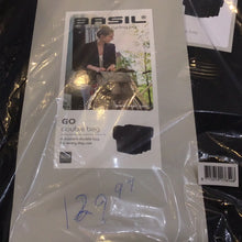 Load image into Gallery viewer, Basil GO double bag black