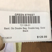 Load image into Gallery viewer, Basil GO double bag black