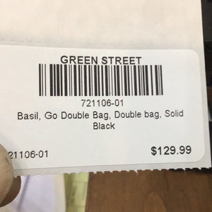 Basil GO double bag black