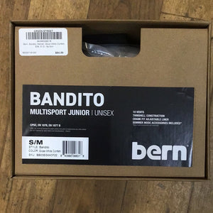 Bern Bandito Gloss White Helmet S/M